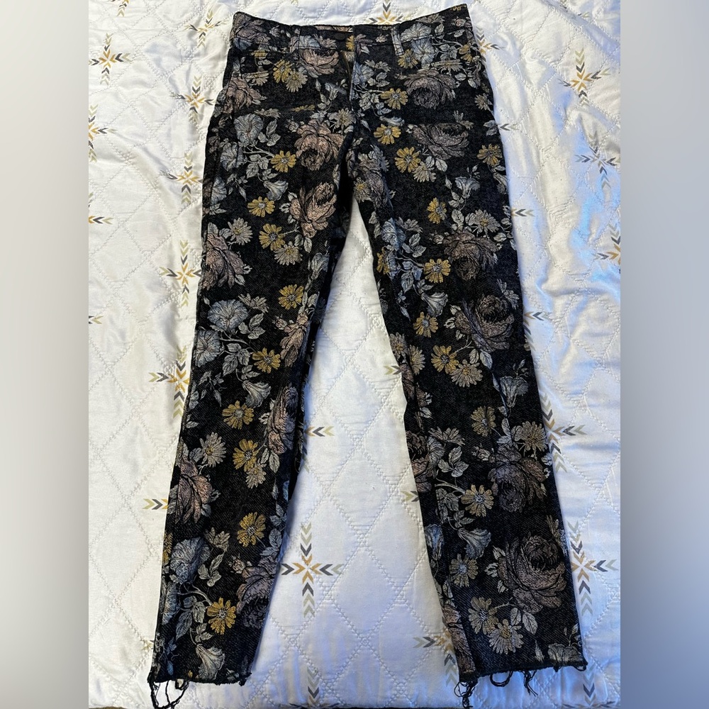 Floral Patterned Pants